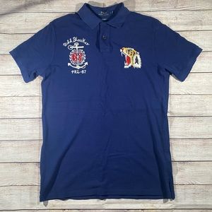 Polo Ralph Lauren Navy Blue polo mens size Large
